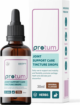 Joint Supplements for Rabbits & Small Animals - 100% Natural Glucosamine MSM & Gel, Joint Care with Pain Relief for Ferrets, Hamsters & Small Animals with Anti Inflammatory | 30ml