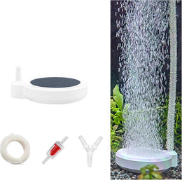 Aquarium Air Stone, Air Stones for Fish Tanks, Fish Tank Air Stone, for Dissolved Oxygen, Fish Tank Accessories, Used in Aquariums Fish Tank and Hydroponic Pumps (5CM)