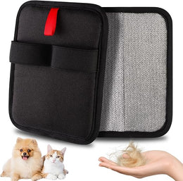 2pcs Electrostatic Pet Hair Removal Gloves,Reusable Celery Pets Grooming Gloves,Upgraded Static Removal Gloves for Pet Hair, Dogs & Cats Cleaning Glove for Washing,Deshedding,Grooming