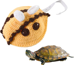 Tortoise Sweater, Handmade Knitted Reptile Apparel, Cute Small Animal Warmth, Adjustable Shell Cover Gear, Aesthetic Pet Cosplay, Modern Photo Props, Festive Tool For Halloween Party