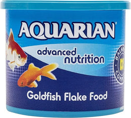 AQUARIAN Complete Nutrition, Aquarium Tropical Fish Food, Flakes, 200 g Container