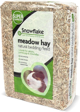Pluto Packaging Fresh Natural Premium Dried Meadow Hay Grass Ideal For Small Animals & Pets (Medium 1.5kg, 2 Bags)