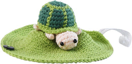 Générique Tortoise Clothes Knitted Small Pet Apparel | 25 x 14 x 5 cm Warm Clothing for Turtles, Reptiles, and Small Pets, Soft 29 g Knit for Holiday, Halloween Party, and Cold Weather Cosplay