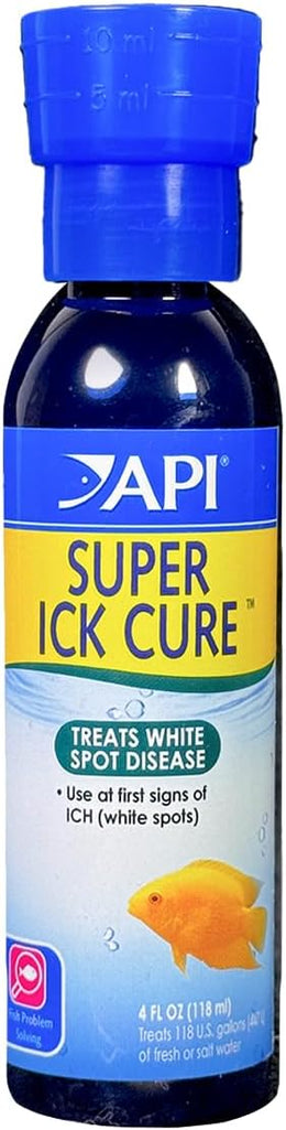 API White Spot Cure Freshwater and Saltwater Fish Medication, 118 ml - Packaging May Vary