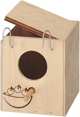 Ferplast Bird Box, Bird House Nesting Box, Nest Birds, FSC Wood