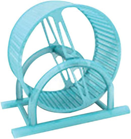 1PC Hamster Wheel, Blue Pet Comfort Treadmill Running Wheels Quiet Exercise Wheel Silent Spinner Large Easy Attach to Wire Cage for Small Animals