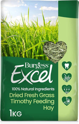 Burgess Excel Forage Dried Grass, 1 kg
