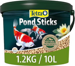 Tetra Pond Fish Food Sticks 1.2kg - biologically balanced for pond fish