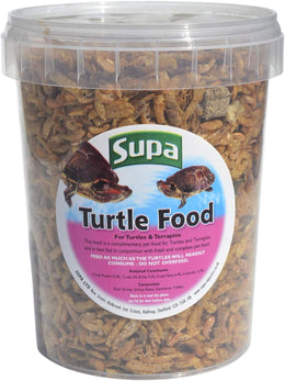 Supa Turtle & Terrapins Food Superior Mix 1 Litre Bucket | Made Using Premium Quality Natural Ingredients
