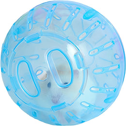 Large Hamster Ball 12cm, Plastic Transparent Hamster Wheel, Hamsters Running Jogging Exercise Ball, Accessories for Relieves Boredom, Increases Activity Small Animals Pet