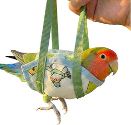 Bird Transport Box Pigeon Cage Escape Proof Changing Vest Transport Box with Carry Handle for Cockatiels, Budgies, Finch, Lovebirds, Outdoor, Indoor, Walks, P