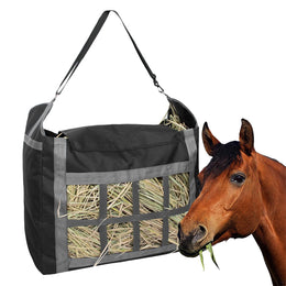 Horse Hay Feeder - Equine Slow Hay Feeder Bag - Sheep Feeding Net - for Sheep Stable Cow Stall Horse Corral Barn Farm