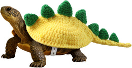Knitted Turtle Jumper - Warm Woolen Shell Cover, Pattern Clothes | Winter Reptile Vest, Fancy Dress Accessory, Handmade Tortoise Gift, Comfortable Walking Harness Attachment, Unique