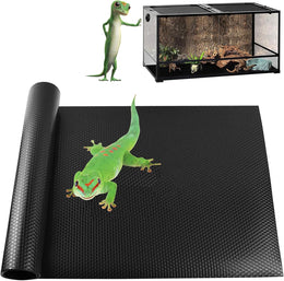Bearded Dragon Tank Accessories, Non-Adhesive Reptile Carpet Bedding Substrate for Terrarium, Reptile Mat Terrarium Liner Tank Flooring for Leopard Gecko, Snake, Lizard and Tortoise, 18x40 IN