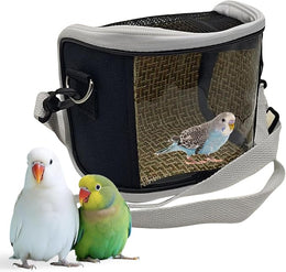 Travel Bird Travel, Outdoor Carry Bag for Cockatiel, Breathable Cockatiel Carry Bag, for Conure Vet Visits, Short Trips, Moving Walks, Camping, Pet Owners, Animal Lovers