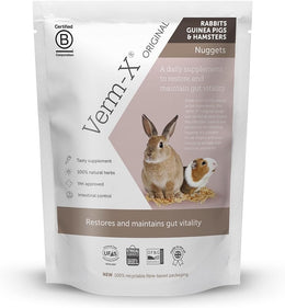 Verm-x Nuggets For Rabbits and Small Pets 180g