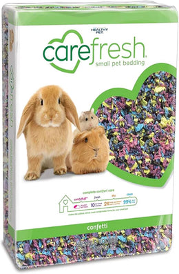 STORM TRADING GROUP 10 Litre Small Pet Bedding Dust-Free Confetti, Sea Glass, Tutti Frutti Natural Paper Pet Bedding With Odour Control (Confetti, 1 Bag (10L))