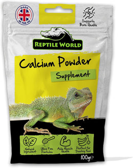 Calcium 100g Pouch | Calcium Supplement for Tortoises and Bearded Dragons