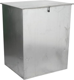 KetoPlastics Animal Feed Bin Large Metal Storage Bin Box Horse Feed Store Tack Storage Corn Bin No3