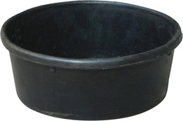 Rubber Feed Bowl,4L Rubber Horse Feed Bucket - Dust Bath Container Water Trough for Outdoor Farm Ranch Small Animal Dog Chicken Duck Goat