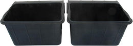 Hanging Rubber Horse Manger 16L X2 (Heavy Duty Animal Feed Bucket)