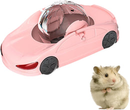 Hamster Running Ball - Hamsters Ball, Small Animal Exercise Wheels, High - Definition Breathable, Small Pet Exercise Ball, Silent Bearings, Smooth Tires, Ultra Durable Running Hamster Toy, Pink