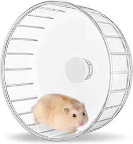 BUCATSTATE Hamster Wheel Silent,18cm Hamster Exercise Wheels BASIC- Quiet Spinner Hamster Running Wheels for Gerbil Dwarf Hamster Rat Mice