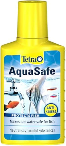 Tetra AquaSafe to Turn Tap Water into Safe and Healthy Water for Fish and Plants, 500 ml