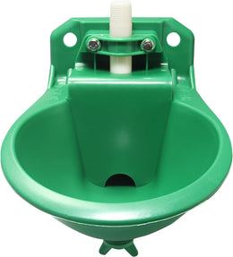 Goat Waterer - 500ml Automatic Dog Water Bowl - Poultry Feeding Equipment, Green Waterer System for Sheeps Goats Horses Dogs Cattles