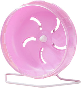 Hamster Running Spinner 5.5 Inch | Quiet Gerbil Running Wheel With Adjustable Stand, Silent Hamster Exercise Wheel With Stand, Small Animal Toys For Hamsters, Gerbils, Mice, Hedgehog