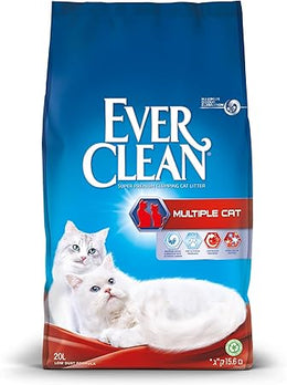 Ever Clean Multiple Cat Clumping Cat Litter 20L