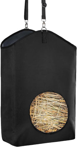 Namvo Hay Bag, Horse Feeding Bag Hanging Hay Bale Bag Animal Feeding Bag Portable Horse Food Storage Bag, Oxford Cloth