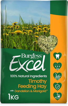 Burgess Excel Feeding Hay with Dandelion and Marigold 1kg