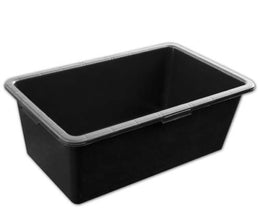 80L Rectangular Multi Tub Horse Duck Feed Bucket Equine Stable Water Trough Pet
