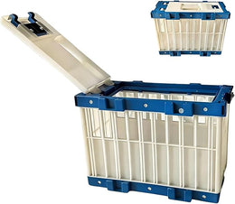 Travel Bird Cage, Portable Pigeon Carrier, Parrot Cage with Lock, for Parakeet Parrot Transport Training Release Competition Outdoor Parakeet
