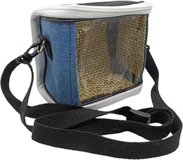 Bird Carrier, Lightweight Design, 16x9x13cm, Transparent Breathable Travel Cage, Parrot Bird Carry Nest, Easy To Carry, For Macaw, Budgies, Vet Visit, Short Trips, Walking, Pet Parents, Animal Lovers