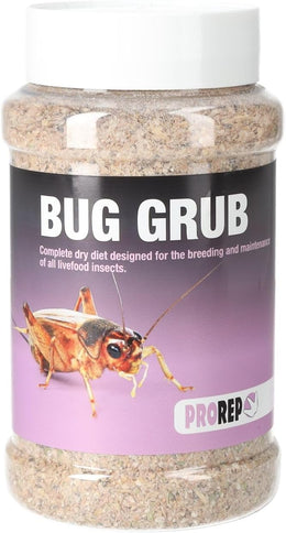 ProRep Live Food Bug Grub 300g Jar | Health Care for Reptiles & Amphibians | Bug Food & Nutrition