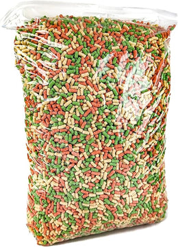 HERONS Pond Sticks Mix Ultralight (10L Refill Bag) - Koi & Goldfish Food - Excellent Value - Complete Feed for all Pond Fish - Premium, Variety Pond Sticks - 10 Litre