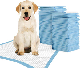 TBM Puppy Pads Large Size Pack of 50 60 x 60 Super Absorbent Puppy Training Pads Anti Slip Dog training pads - No Leaking Quick Dry Dog Pads