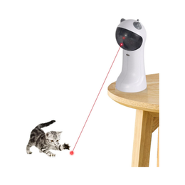 TBTeek Cat Toy, Automatic Motion-Activated, 5 Fun Patterns, 4 Speed Modes, Adjustable Light Angles, Random Rotating Trajectory, Rechargeable