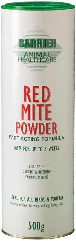 Barrier Animal Healthcare Red Mite Powder For Birds and Pou Litrey 500gm