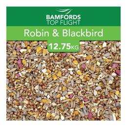 Bamfords Robin & Blackbird Wild Bird Food Wheat Free 12.75kg