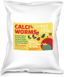 Premium Dried Calciworms for Wild Birds, 10L (2 x 5L Bags), Natural Bird Food, High In Calcium, All Life Stages