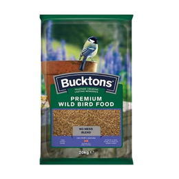 Bucktons Premium Wild Bird Seed Mix, 20 kg, transparent