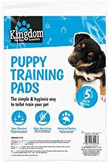 5 Pack Training Pad for Puppies, Pee, Wee, Easy to Train Odour Neutralising Litter