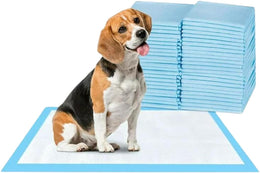 Bazaar Large Puppy Pads 100 Pack Disposable Puppy Training Pads 60x60cm | Highly Absorbent Leak-Proof Dog Training Pads | Premium Quality Quick-Dry Dog Pads (60x60cm - 100 Count)