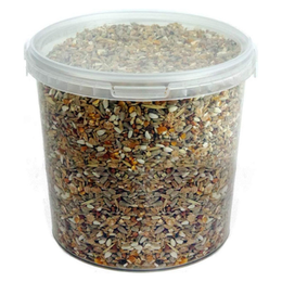 GardenersDream No Mess Seed Mix | Garden Wild Bird Food Mixture | Husk and Shell Free Seeds | Premium Quality Balanced Formula | Protein-Rich Great Source of Energy | Attracts Various Birds (2.5L Tub)