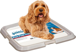 PAWISE Pee Pad Holder - Puppy Training Pads, Dog Pad Holder, Pee Pad Tray for Training Pads,Puppy Pad Holder(60 x 60CM)