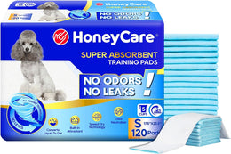All-absorb Puppy Pads 120 Packs puppy training pads,Training Pads for Dogs 45cm x 60cm,Disposable Dog training pads,White and Blue