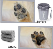 Dog Paw Cleaner for Medium Dogs, Dog Paw Washer Muddy Paw Cleaner, Pet Foot Cleaner